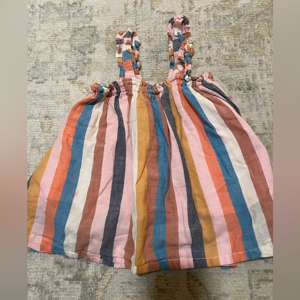 Pink Chicken Emma Stripe Tank. Size 18-24mo.